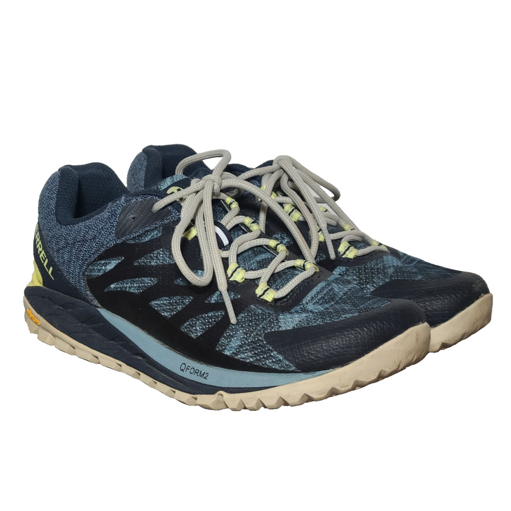Merrell Q Form 2 Hiking/Walking Antora 2 Vibram Blue‎ Women's Size 6